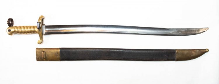 Sabre-baonnette modle 1841 1er type Snell pour Mississippi Rifle